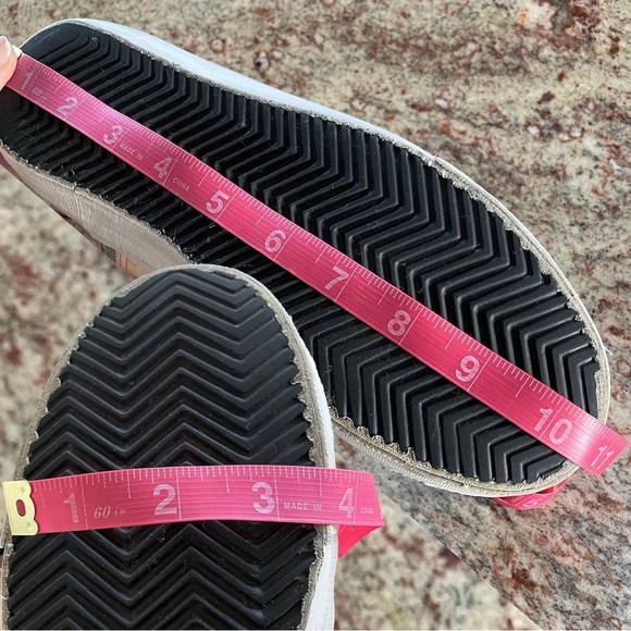 GGDB ★ LIKE NEW ★ Golden Goose Star Slide Sneaker Pink Laminate Metallic Leather - Picture 12 of 16